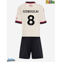 Liverpool Dominik Szoboszlai #8 Bortedraktsett Barn 2025-26 Kortermet (+ Korte bukser)